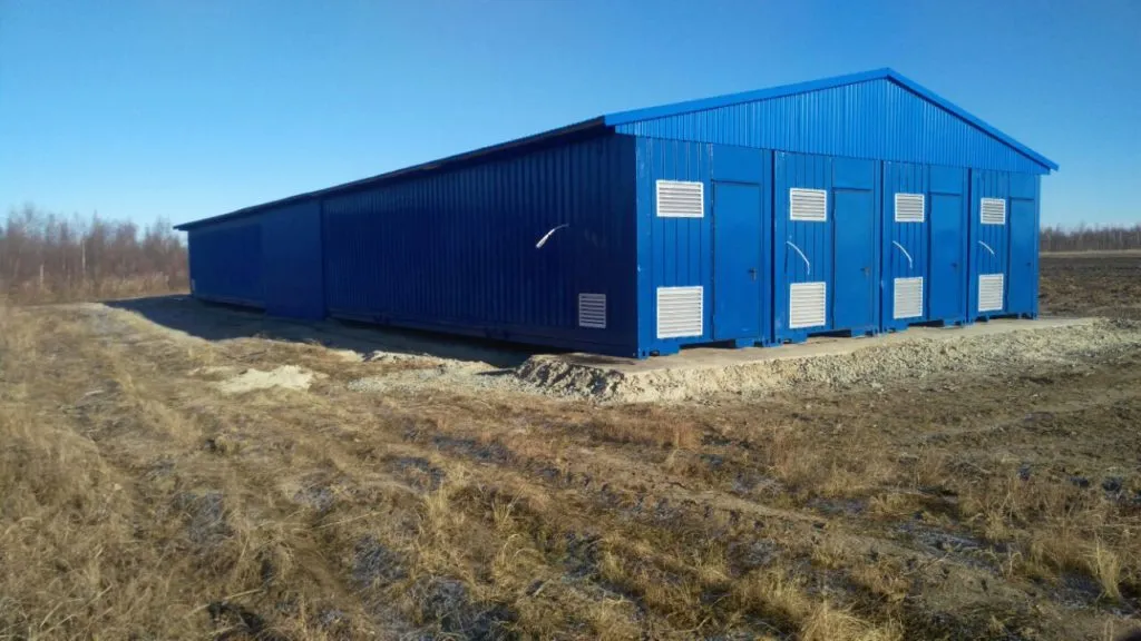 модульное овощехранилище 100 тонн в Екатеринбурге